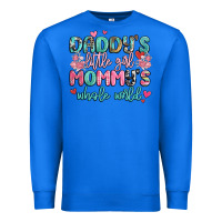 True Royal daddy's little girl mommy's whole world Premium Sweatshirt - MaliasSmallBusiness