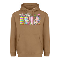 Toasted Coconut retro groovy easter Heavyweight Hoodie - MaliasSmallBusiness