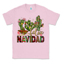 Bubblegum Pink cactus feliz navidad Classic Tee - JahusDesignShop