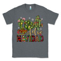 Charcoal Heather cactus feliz navidad Classic Tee - JahusDesignShop