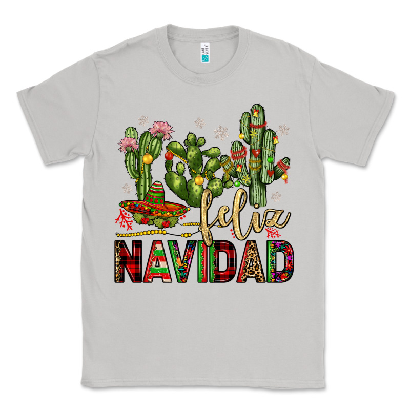 Cactus Feliz Navidad Classic Tee by JahusDesignShop | Teevron