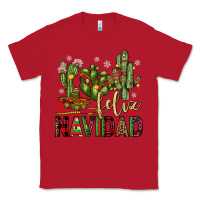 Red cactus feliz navidad Classic Tee - JahusDesignShop