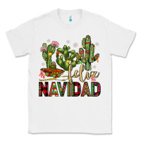 White cactus feliz navidad Classic Tee - JahusDesignShop