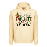 Pina Colada santa's favorite nurse Premium Hoodie - AdoDesignShop
