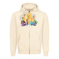 Sandshell chicks eggs daisy easter Zipper Hoodie - Artiststas