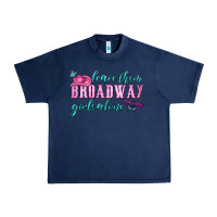 Navy leave them broadway girls alone Urban Heavy Tee - HRA Design Shop