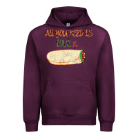 Mauve Wine Valentine Urban Hoodie - Bettercallsaul