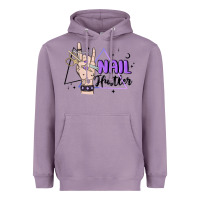 Lavender nail hustler Heavyweight Hoodie - MaliasSmallBusiness