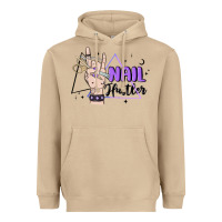 Mushroom nail hustler Heavyweight Hoodie - MaliasSmallBusiness