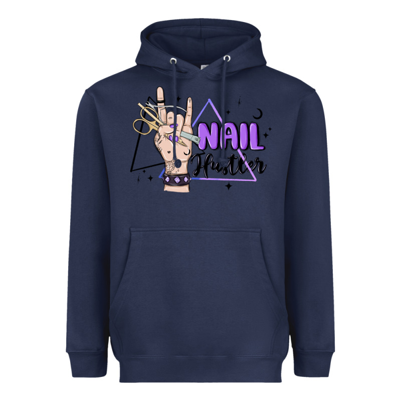 Nail Hustler Heavyweight Hoodie by MaliasSmallBusiness | Teevron
