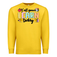 Lemon y'all gonna learn today Premium Sweatshirt - MaliasSmallBusiness