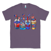Lavender 4th of july coffee cups Classic Tee - AdoDesignShop