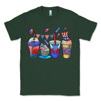 Sports Green 4th of july coffee cups Classic Tee - AdoDesignShop