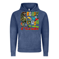 Vintage Denim ready to crush fourth grade Vintage Hoodie - texasbilliewilder