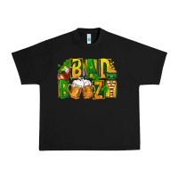 Black bad boozy st patricks Urban Heavy Tee - FaDigitalArtStudio