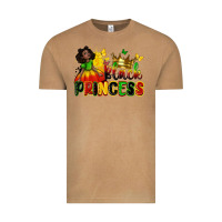 Vintage Camel Black princess juneteenth Vintage Tee - Zillion Design Studio