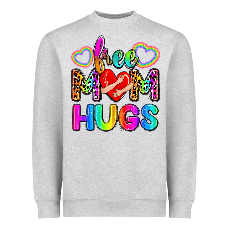 Free Mom Hugs Heavyweight Sweatshirt by Zillion Design Studio | Teevron