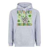Heather Grey let's get shamrocked Heavyweight Hoodie - MaliasSmallBusiness