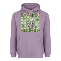Lavender let's get shamrocked Heavyweight Hoodie - MaliasSmallBusiness