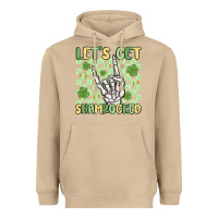 Mushroom let's get shamrocked Heavyweight Hoodie - MaliasSmallBusiness