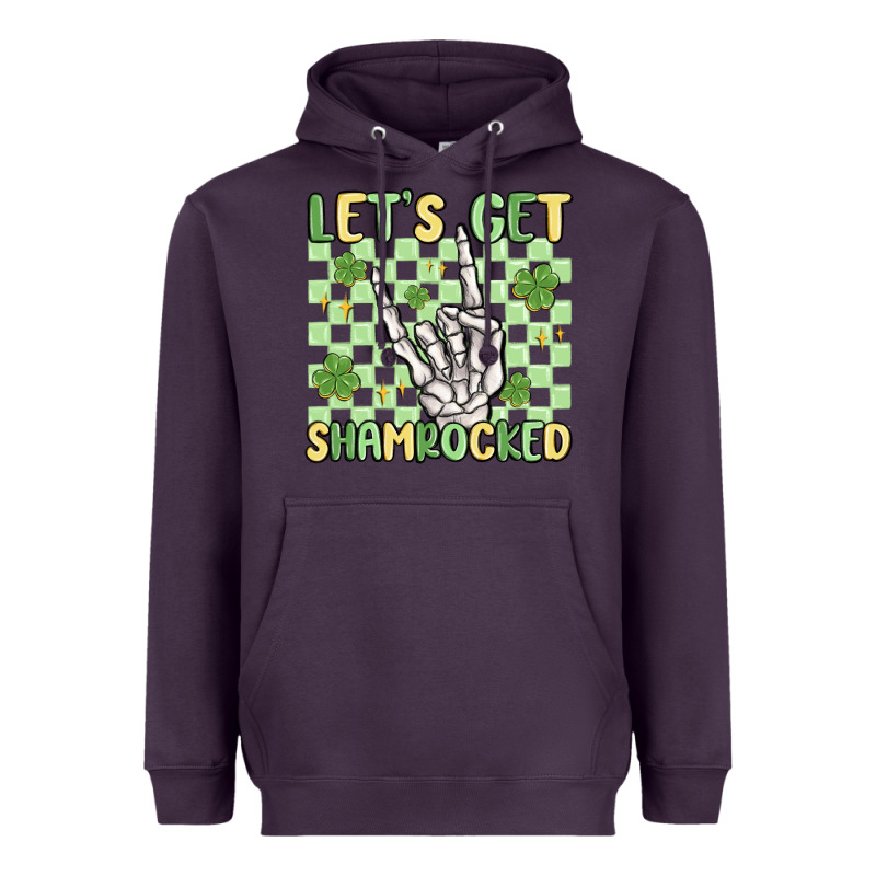 Let's Get Shamrocked Heavyweight Hoodie by MaliasSmallBusiness | Teevron