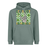Sage let's get shamrocked Heavyweight Hoodie - MaliasSmallBusiness