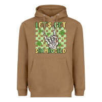 Toasted Coconut let's get shamrocked Heavyweight Hoodie - MaliasSmallBusiness