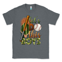 Charcoal Heather let's do this boys field baseball Classic Tee - BundleAndBundleShop