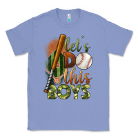 Colony Blue let's do this boys field baseball Classic Tee - BundleAndBundleShop