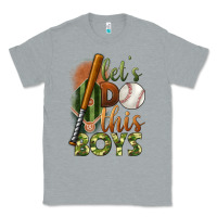 Heather Grey let's do this boys field baseball Classic Tee - BundleAndBundleShop