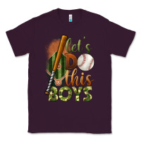 Plum let's do this boys field baseball Classic Tee - BundleAndBundleShop