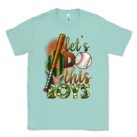 Seafoam let's do this boys field baseball Classic Tee - BundleAndBundleShop