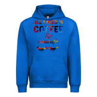 Cobalt All I Need Is Coffee And Mascara Urban Hoodie - Bettercallsaul