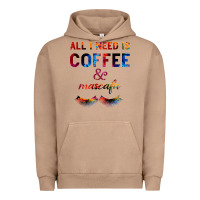 Pigment Burro All I Need Is Coffee And Mascara Urban Hoodie - Bettercallsaul