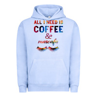 Pigment Grape Ice All I Need Is Coffee And Mascara Urban Hoodie - Bettercallsaul