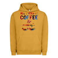 Pigment Peanut Butter All I Need Is Coffee And Mascara Urban Hoodie - Bettercallsaul