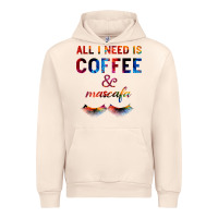 Sandshell All I Need Is Coffee And Mascara Urban Hoodie - Bettercallsaul