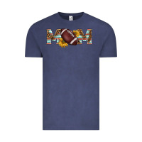 Vintage Denim american football mom Vintage Tee - BarkalooDesign