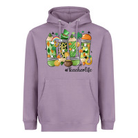 Lavender retro patricks day teacher life Heavyweight Hoodie - MaliasSmallBusiness