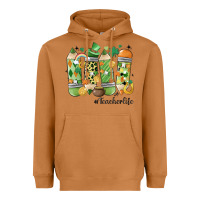 Meerkat retro patricks day teacher life Heavyweight Hoodie - MaliasSmallBusiness