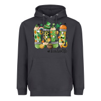 Smoke retro patricks day teacher life Heavyweight Hoodie - MaliasSmallBusiness