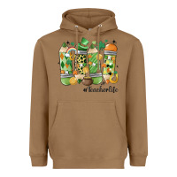 Toasted Coconut retro patricks day teacher life Heavyweight Hoodie - MaliasSmallBusiness