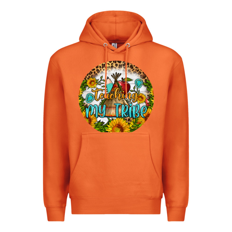 Teaching My Tribe Round Earring Premium Hoodie by BundleAndBundleShop | Teevron