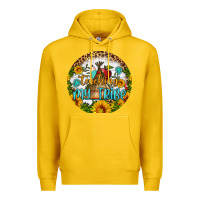 Lemon teaching my tribe round earring Premium Hoodie - BundleAndBundleShop