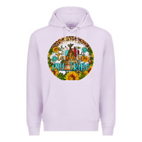 Lilac teaching my tribe round earring Premium Hoodie - BundleAndBundleShop