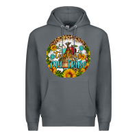 Rock teaching my tribe round earring Premium Hoodie - BundleAndBundleShop