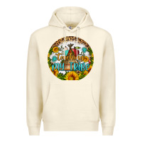 Sandshell teaching my tribe round earring Premium Hoodie - BundleAndBundleShop