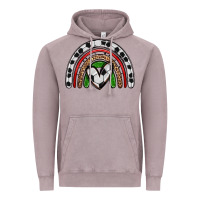 Vintage Zinc soccer rainbow Vintage Hoodie - Zillion Design Studio