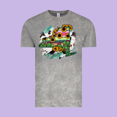 New York State Map Vintage Tee Designed By Ranaportraitstore