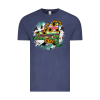 Vintage Denim New York State Map Vintage Tee - RanaPortraitStore